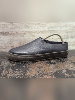 Greats X Steven Alan Mercer Slip On Lifestyle Shoes Sz 8.5 Used Pebble Leather